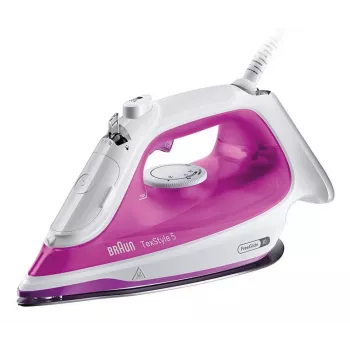 Braun TexStyle 5 SI 5225 plancha de vapor 2500 W rosa, blanco