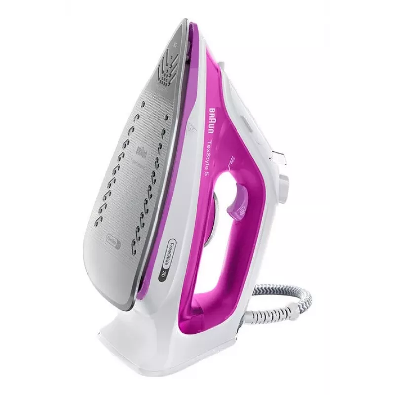Braun TexStyle 5 SI 5225 plancha de vapor 2500 W rosa, blanco