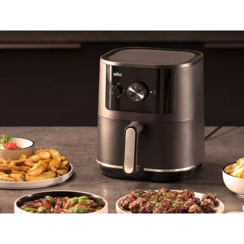 Braun Multi Fry 3 Single 4,3 L freidora de aire 1500 W negra