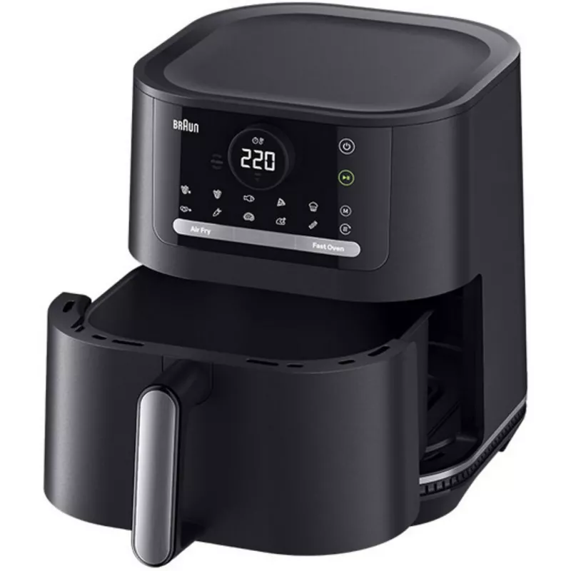 Braun HF5050 Single 5,7 L freidora de aire 2000 W negra, gris