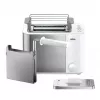 Braun GRILLE-PAIN HT5015WH 13 2 rebanadas 1000 W Gris, Blanco