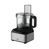 Braun FP 3233 SI Robot de cocina 800 W 2,1 L Negro, Acero inoxidable