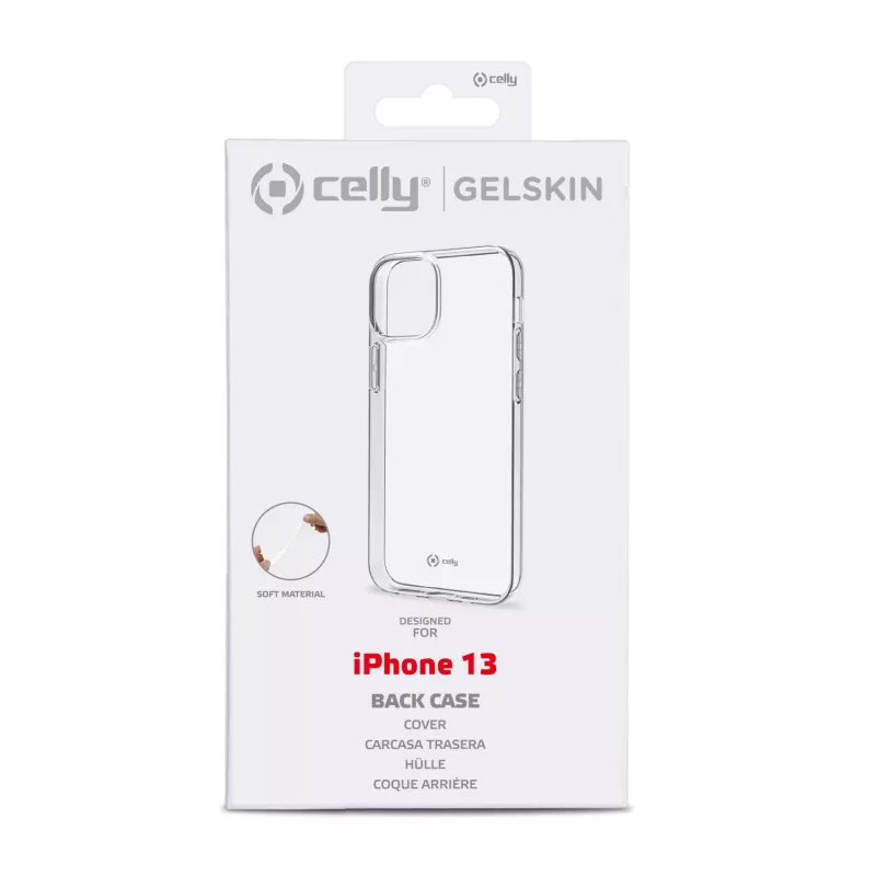 Celly GELSKIN Apple iPhone 13, Funda, Apple, iPhone 13, 15,5 cm (6,1