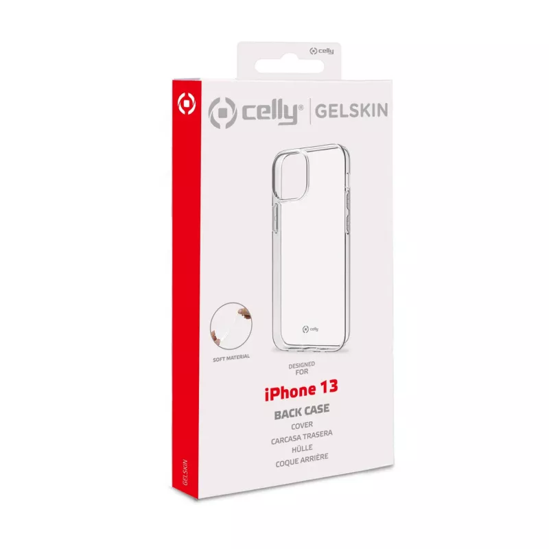 Celly GELSKIN Apple iPhone 13, Funda, Apple, iPhone 13, 15,5 cm (6,1