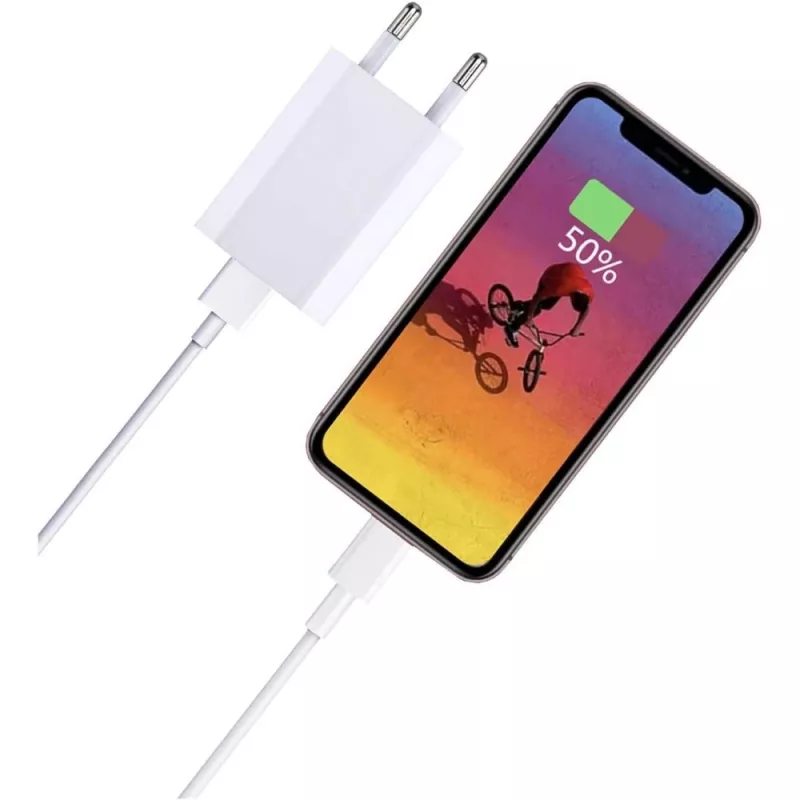 Techly IPW-USB-ECWW Cargador para dispositivos móviles Universal Blanco AC Interior