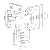 Techly ICA-LCD 2901E Soporte de pared/pie para TV 106,7 cm (42