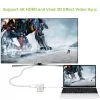Techly Adaptador Mini DisplayPort a HDMI/VGA, 0,15 m, Mini DisplayPort, HDMI + VGA (D-Sub), Conector macho, Conector hembra, 1920 x 1200 píxeles