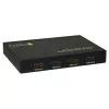 Techly Multivisor HDMI 4x1 con conmutador sin interrupciones, HDMI, Metal, Negro, 60 Hz, 1080p, 2,25 Gbit/s