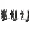 Techly Soporte ajustable para CPU bajo el escritorio, 5 kg, 75 x 75 mm, 100 x 100 mm, Negro