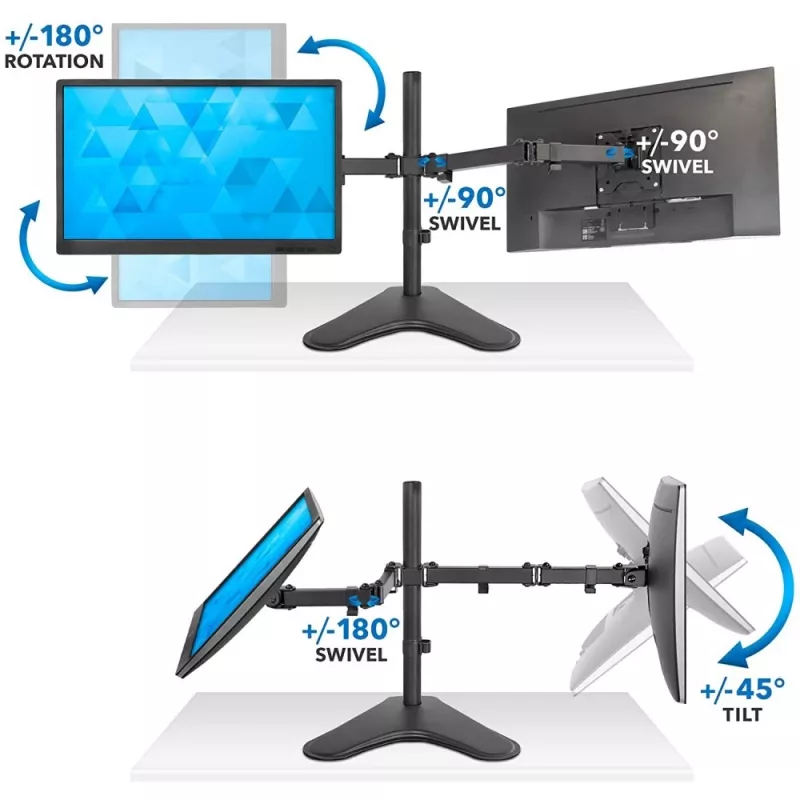 Techly ICA-LCD 2524 soporte de monitor de sobremesa 81,3 cm (32