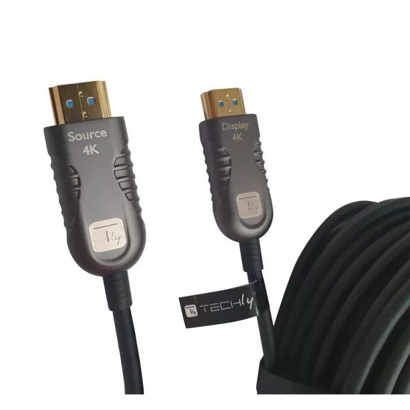 Techly ICOC HDMI-HY2-070 cable HDMI 70 m HDMI Type-A (estándar) negro