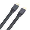 Techly cable HDMI 2.0 plano High Speed con Ethernet A/A M/M 1 m