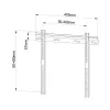 Techly ICA-PLB-114M 139,7 cm (55 inch) negro
