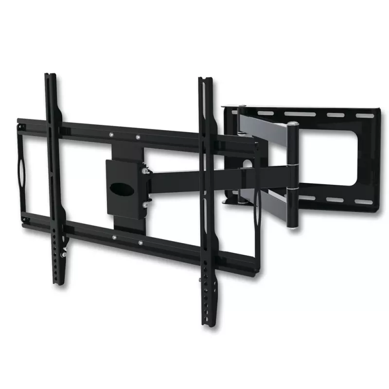 Techly soporte de pared fino para TV LCD LED 32-70 inch negro, 81,3 cm (32 inch), 177,8 cm (70 inch), 45 kg, 600 x 400 mm, -10 - 5°, negro