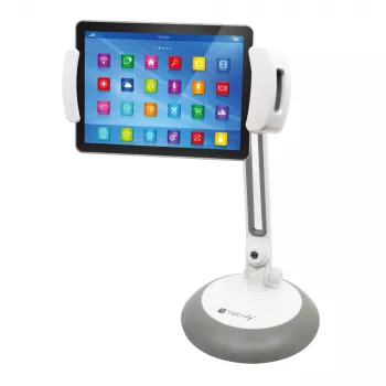 Techly soporte de sobremesa universal para smartphone y tablet hasta 10