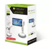 Techly soporte de sobremesa universal para smartphone y tablet hasta 10