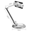 Techly soporte de sobremesa universal para smartphone y tablet hasta 10