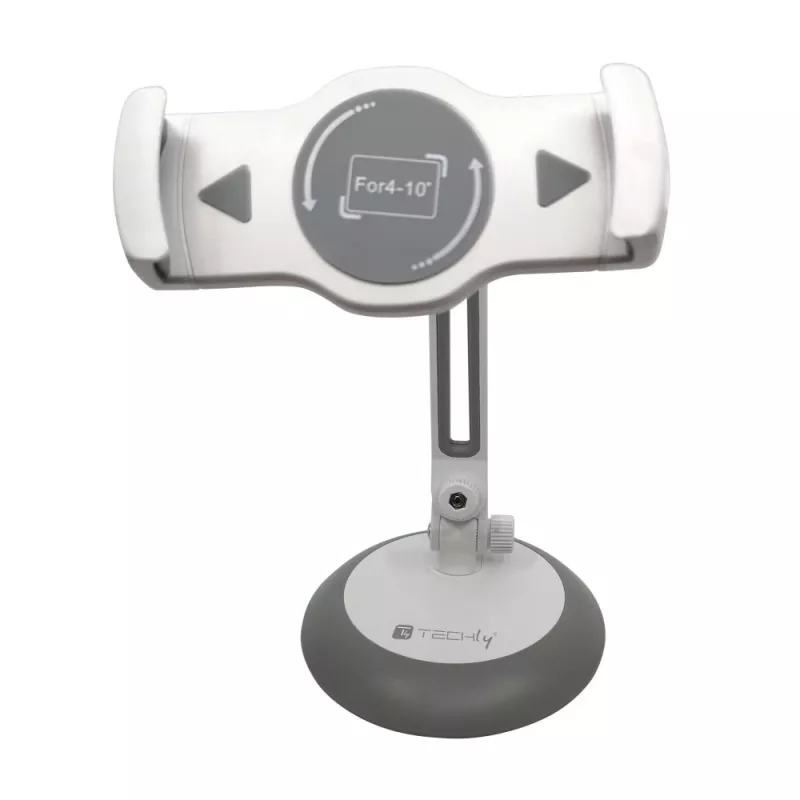 Techly soporte de sobremesa universal para smartphone y tablet hasta 10