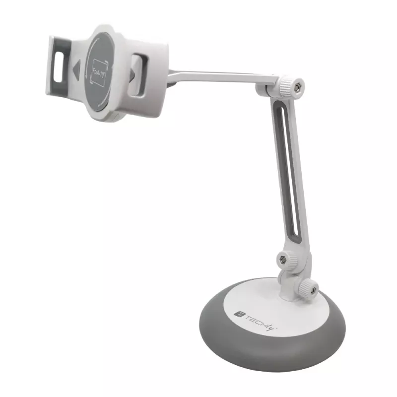 Techly soporte de sobremesa universal para smartphone y tablet hasta 10