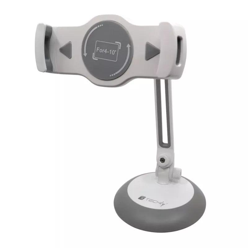 Techly soporte de sobremesa universal para smartphone y tablet hasta 10