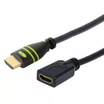 Techly cable alargador HDMI High Speed con Ethernet 4K 60 Hz conector macho/hembra 5,0 m