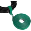 Techly rollo de cinta de velcro para gestión de cables longitud 10 m ancho 20 mm negro