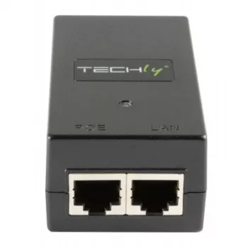 Techly I-SWHUB-1500STY adaptador PoE Fast Ethernet 48 V