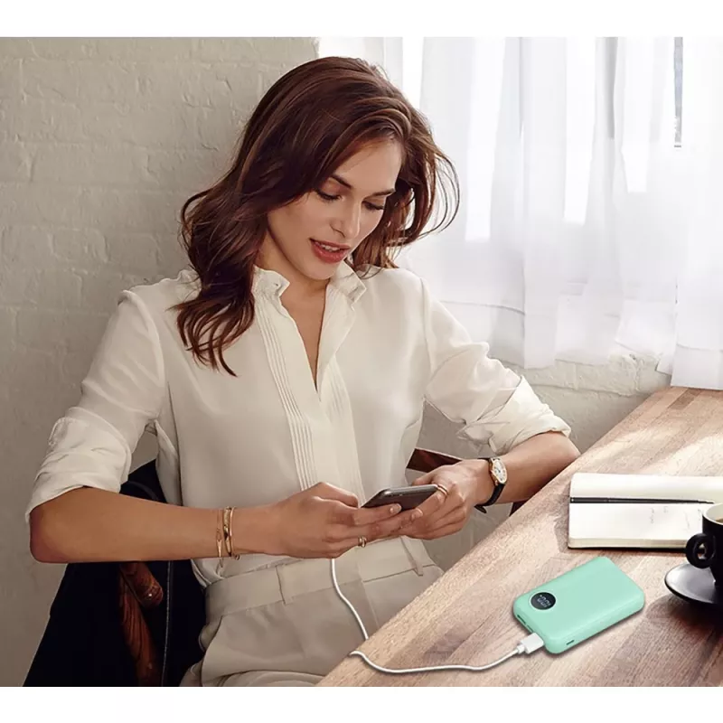 Techly cable de carga y sincronización USB-C a Lightning 1 m blanco
