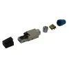 Techly IWP-8P8C-CAT81STY conector de cable RJ45 beige