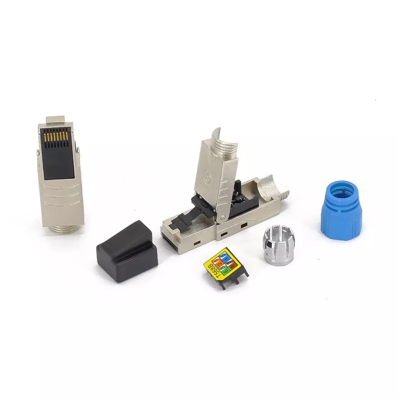 Techly IWP-8P8C-CAT81STY conector de cable RJ45 beige