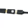 Techly IADAP DSP-2124K adaptador de cable negro