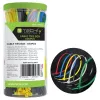 Techly ISWT-SET-CL600T bridas multiusos de nailon multicolor 600 uds.