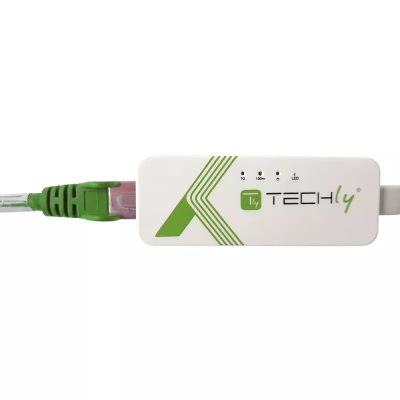 Techly IDATA USB-ETGIGA-3A Adaptador de red USB 3.0 Gigabit Ethernet