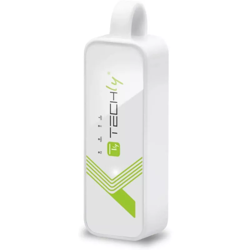 Techly IDATA USB-ETGIGA-3A Adaptador de red USB 3.0 Gigabit Ethernet