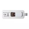 Techly IDATA USB-ETGIGA-3A Adaptador de red USB 3.0 Gigabit Ethernet