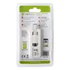 Techly Adaptador de USB 3.1 Type-C a RJ45 Gigabit Ethernet, blanco