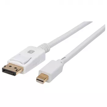 Techly ICOC MDP-030T4K cable DisplayPort 3 m Mini DisplayPort blanco