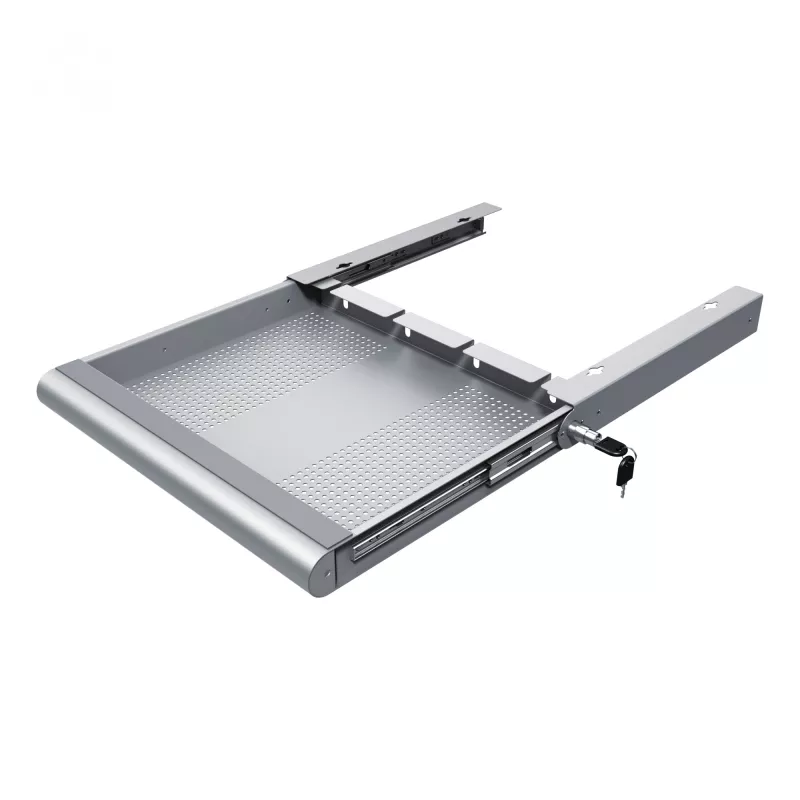 Dataflex Addit cajón de seguridad de hardware 622, plateado, acero, liso, 530 mm, 450 mm, 75 mm