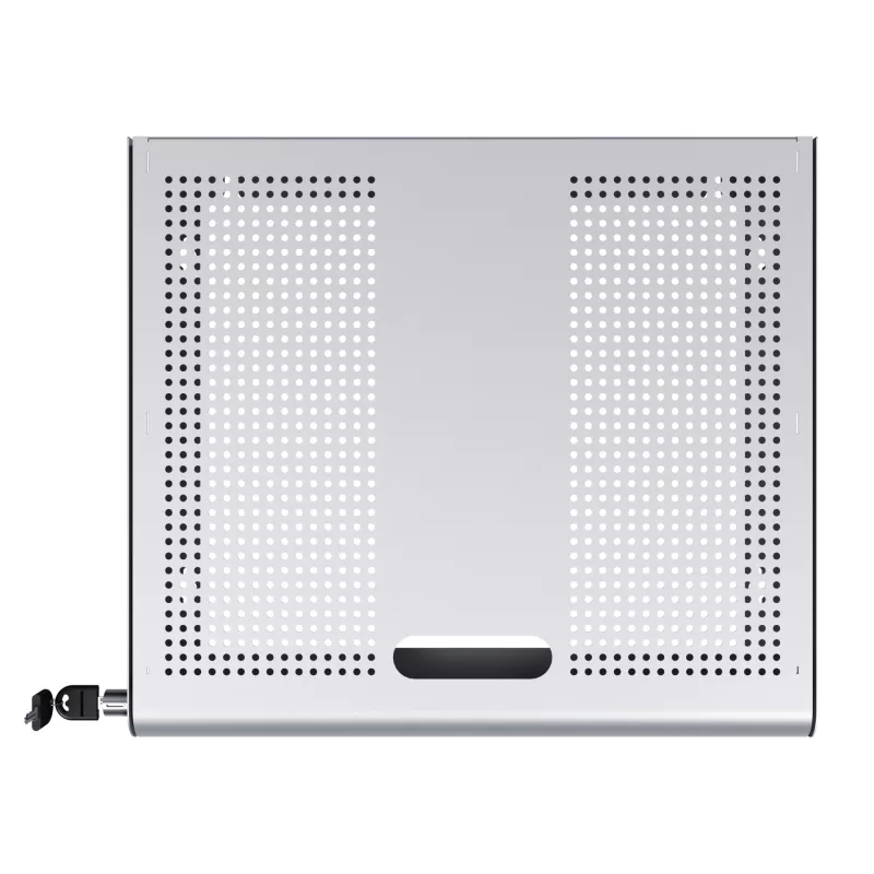 Dataflex Addit cajón de seguridad de hardware 622, plateado, acero, liso, 530 mm, 450 mm, 75 mm