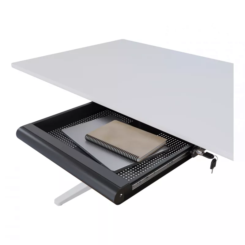 Dataflex 20.623 organizador de cajón de escritorio acero negro