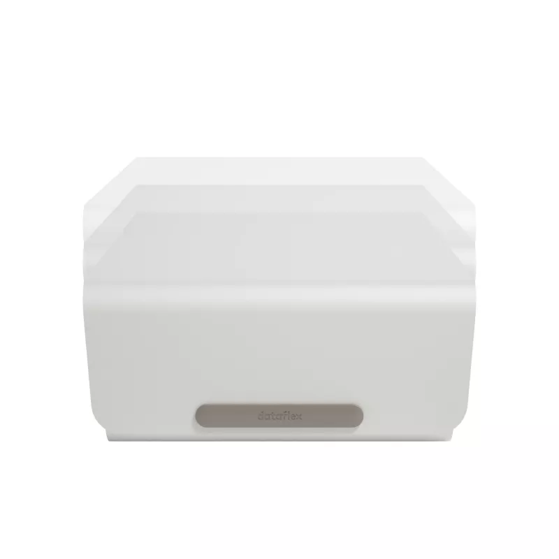 Dataflex Addit elevador de monitor Bento® - ajustable 120, de pie, 20 kg, altura ajustable, gris, blanco