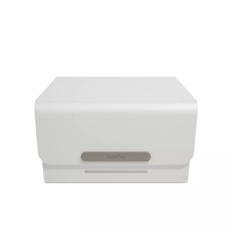 Dataflex Addit elevador de monitor Bento® - ajustable 120, de pie, 20 kg, altura ajustable, gris, blanco