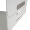 Dataflex Addit elevador de monitor Bento® - ajustable 120, de pie, 20 kg, altura ajustable, gris, blanco