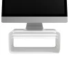 Dataflex Addit elevador de monitor Bento® - ajustable 120, de pie, 20 kg, altura ajustable, gris, blanco