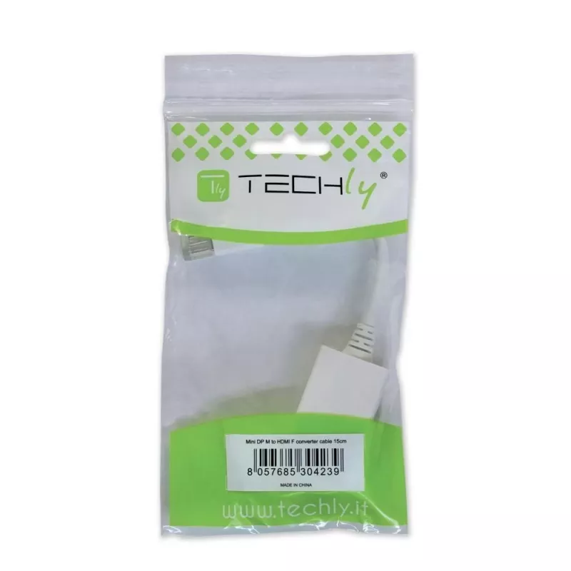 Techly cable convertidor adaptador USB 3.1 Type-C a HDMI 1.4, 3.2 Gen 2 (3.1 Gen 2), USB Type-C, salida HDMI