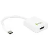 Techly cable convertidor adaptador USB 3.1 Type-C a HDMI 1.4, 3.2 Gen 2 (3.1 Gen 2), USB Type-C, salida HDMI