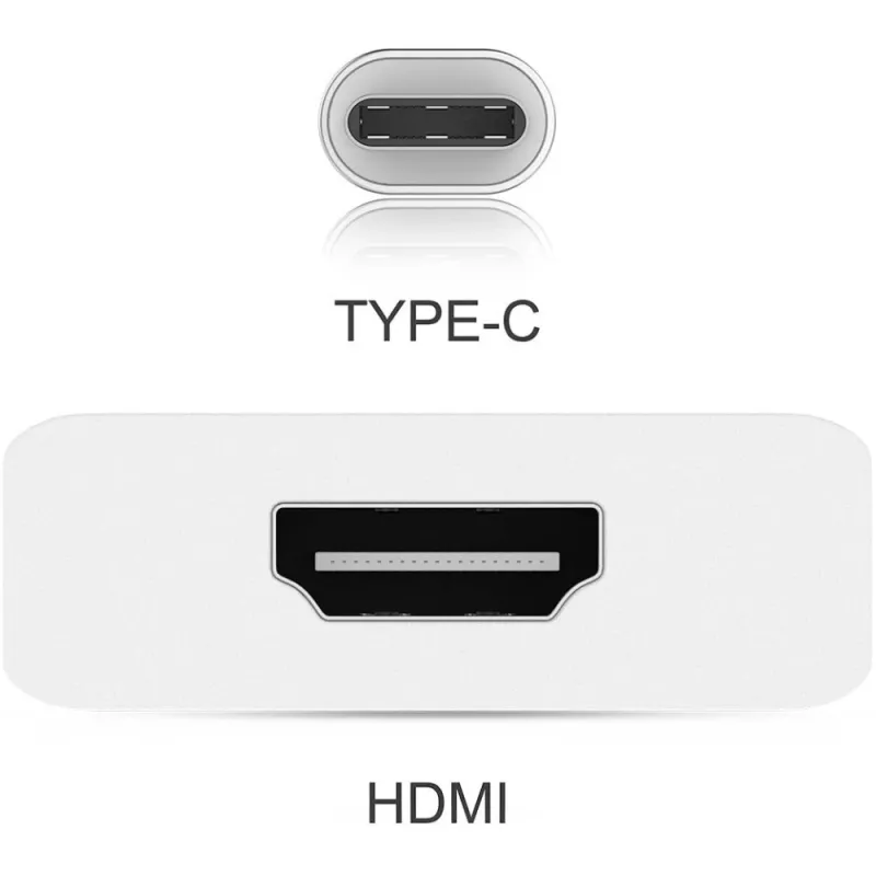Techly cable convertidor adaptador USB 3.1 Type-C a HDMI 1.4, 3.2 Gen 2 (3.1 Gen 2), USB Type-C, salida HDMI