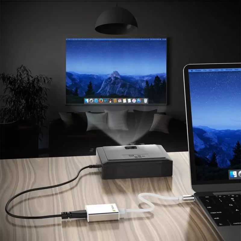 Techly cable convertidor adaptador USB 3.1 Type-C a HDMI 1.4, 3.2 Gen 2 (3.1 Gen 2), USB Type-C, salida HDMI