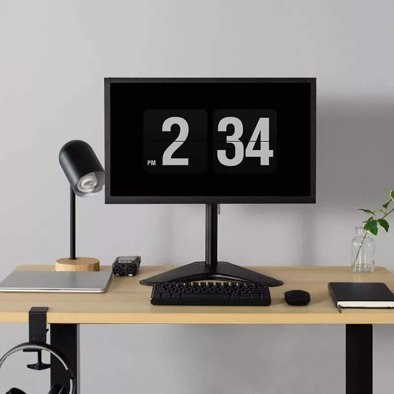 Techly ICA-LCD 2500 Soporte para monitor 68,6 cm (27 inch) Escritorio Negro