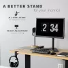 Techly ICA-LCD 2500 Soporte para monitor 68,6 cm (27 inch) Escritorio Negro